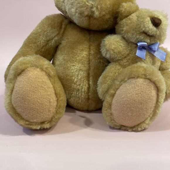 Mothers Day Hallmark Bear Plush Bearnadette Cuddlesworth & Baby Fuzzmore Vintage - Picture 7 of 8
